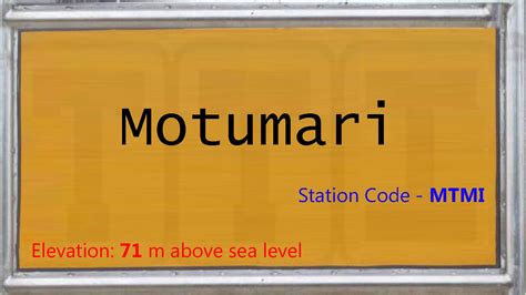 Motumari (MTMI) Railway Station - railenquiry.in