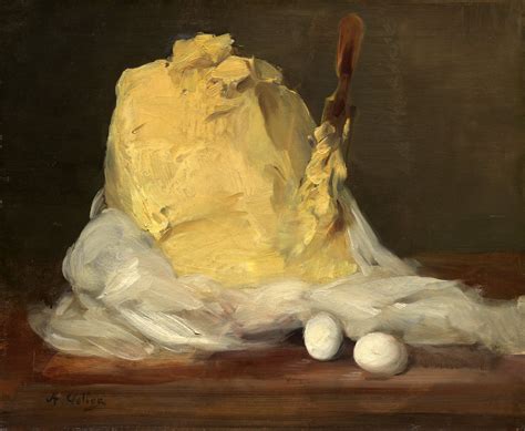 Mound of Butter is a still life painting of a mound of butter, by the 19th-century French realist painter Antoine Vollon made between 1875 and 1885. The painting is in the National Gallery of Art in Washington D.C., with the New York Times calling it one of "Washington's Crown Jewels".. 