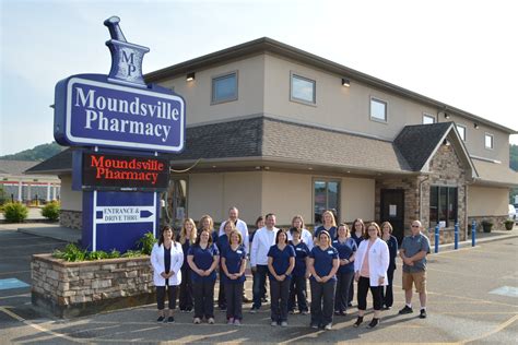 Moundsville pharmacy. Make TODAY the day you TRANSFER YOUR PRESCRIPTIONS to Moundsville Pharmacy for the service of FREE DELIVERY!!! to Moundsville, Glen Dale, McMechen, Benwood, Shadyside, and Bellaire!!! Call (304)... 