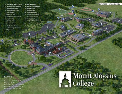 Mount Aloysius College Map Virtual Campus Experience