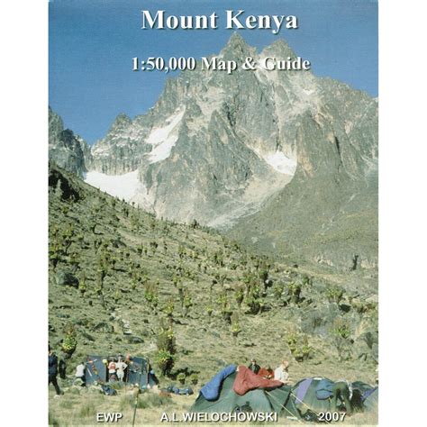 Mount Kenya Map And Guide