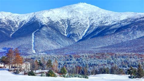Mount Washington, known for extreme weather, records its snowiest June