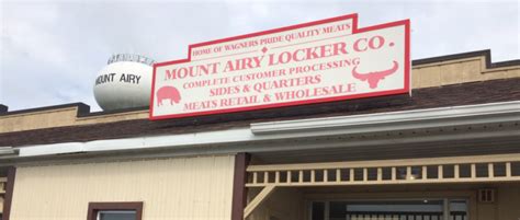 Mount airy meat locker. Specialties: We have beef, pork, lamb, and chicken! Be sure to ask about our weekly specials! Established in 1953. The Wagner family has owned the Mt. Airy Meat Locker since 1953, and the current owners have been running the shop since 2017. 