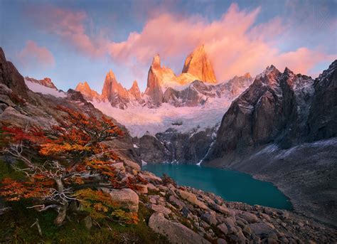 Mount fitz roy patagonia. Hop over to Los Glaciares National Park in Argentina to scout out the legendary Perito Moreno glacier. Make a pitstop at the town of El Chaltén and enjoy stunningly dramatic views of the jagged peak of Mount Fitz Roy. Further south, walk among waddling penguins at Seno Otway or Magdalena Island. 