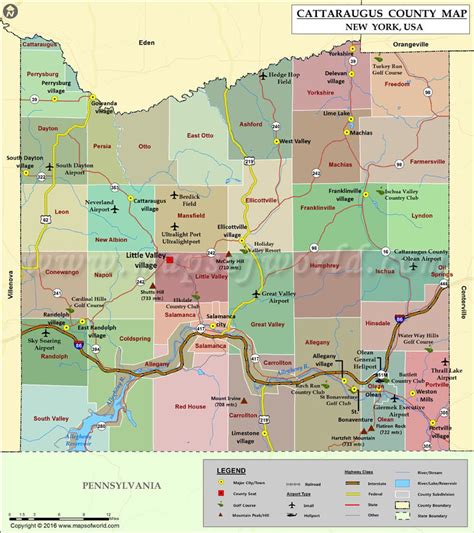 Mountain Clinic Map - Hospital - Cattaraugus County, United …