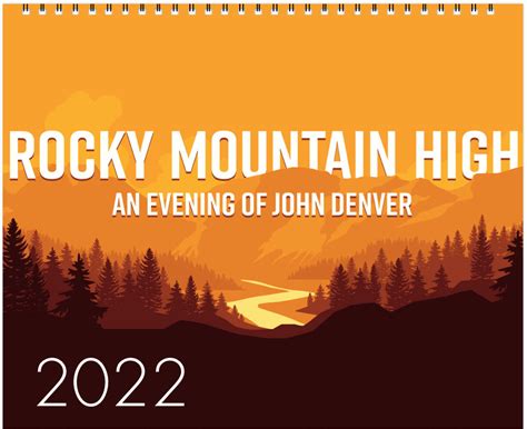 Mountain High Calendar