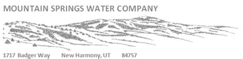 Mountain Springs Water Co.