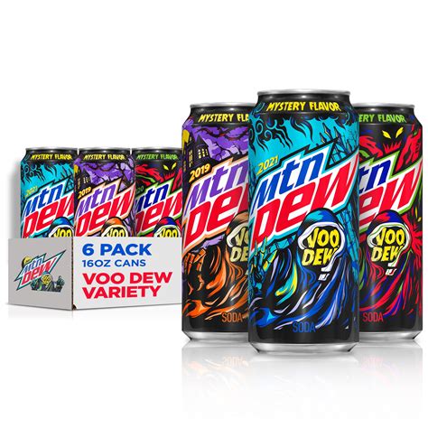 Mountain Dew, VooDew, 12oz Cans (12 Pack) Brand