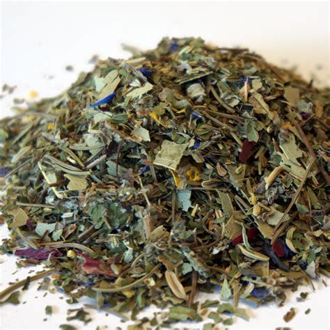 Mountain herbs. Our organic dream tea is an infusion blend is based on an ancient formula. Especially blended for the dreamer, it is believed to stimulate vivid and easily recalled dreams. The light, minty flavor is enjoyable after a rich or large dinner, or a perfect night-cap after a long day. Caffeine free. A sharp and refreshing aroma with an invigorating ... 