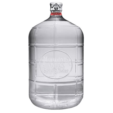 Mountain valley spring water 5 gallon. Mountain Valley Spring Water is naturally pure and sodium-free, rich in calcium, magnesium and potassium. Our water has a naturally balanced pH range of 7.3 to 7.7. ... We also offer convenient 2.5 and 5 gallon glass … 
