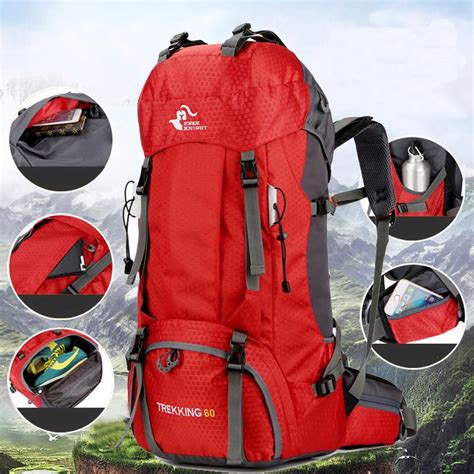 Mountaineering backpack 60l.  You will get affordable backpack provided...