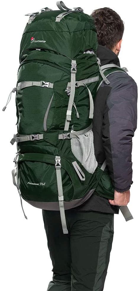 Mountaineering backpack 70l.  Crafted for peak performance.  It includes an internal frame, r...