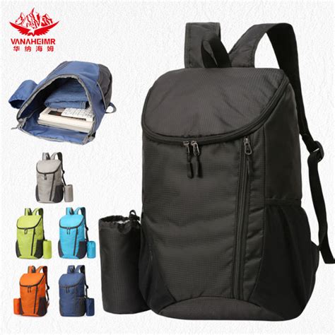 Mountaineering backpack waterproof.  **Spacious **: Our large capacity folding backpack...