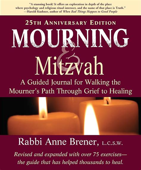 Mourning and mitzvah a guided journal for walking the mourners path through grief to healing. - The merck manual home health handbook 3rd edition.