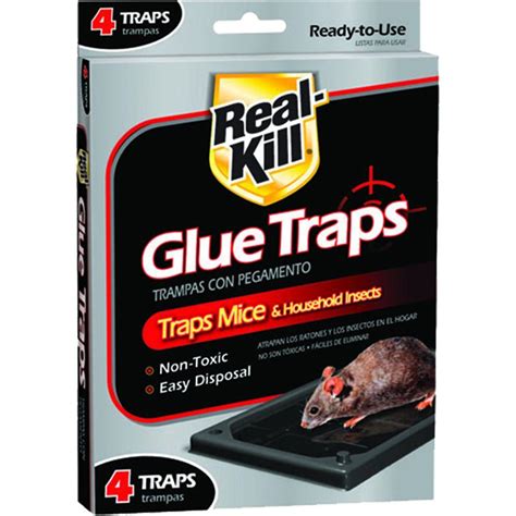 Mouse glue traps. 