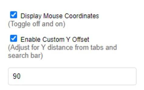 Mouse pointer tracker.  Track the X/Y coordinates of your mouse pointe...