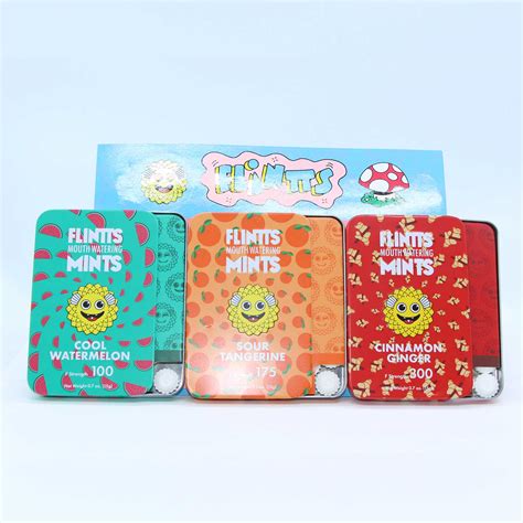 Mouth watering mints. These mints use a magic flower from the Amazon to make your mouth water and sparkle! 