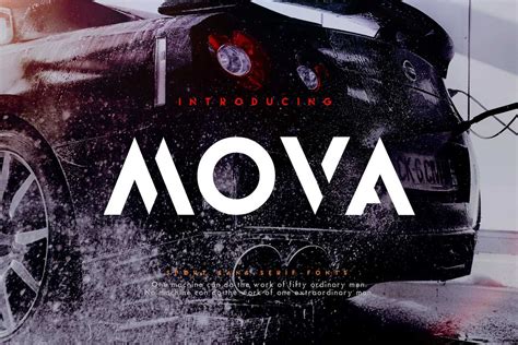 Mova Font - Dfonts