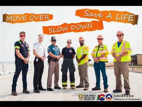 Move Over, Slow Down, Drop the Distraction, SAVE A LIFE!