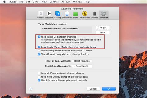 Move Your iTunes Library to a New Location
