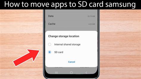 Move apps to sd card samsung. Please note: Most apps are developed to be run from internal storage and not from SD cards. Some developers still allow apps to be moved to an SD card, but this can result in usability issues. TIP: if you are trying to save storage space, try setting your photos and videos to save to the SD card first (or to automatically back up via Wi-Fi) before … 