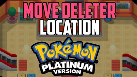 Move deleter platinum. E aí galera, esse vídeo irei ensinar como ir até o ''Move Deleter'' no game Light Platinum. E sim é aquele senhor que retira o HM do seu Pokémon que no entan... 