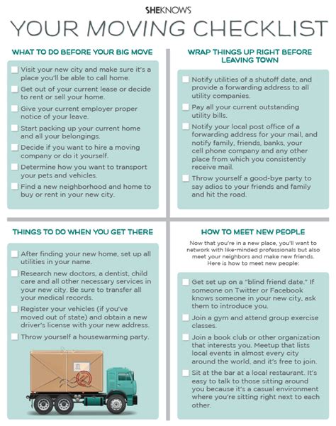 Move like a pro Use this checklist for your outofstate move