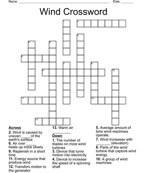 MOVE LIKE OR WITH THE WIND Crossword Answer. SCUD . T