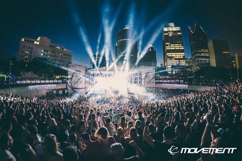 Movement electronic music festival detroit. A scene from Movement 2022. Detroit’s Movement music festival has revealed the stages and showcases for its 2023 edition, which returns to Hart Plaza during Memorial Day weekend. More than 115 ... 