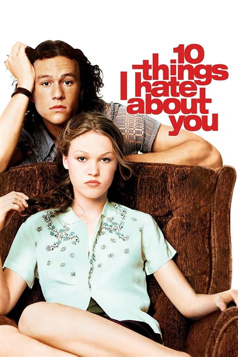 Movie 10 things i hate about you. Jul 3, 2023 · As a '90s romantic comedy, 10 Things I Hate About You had some serious competition. There was She’s All That and Notting Hill released the same year, and Clueless just a few years prior. The ... 