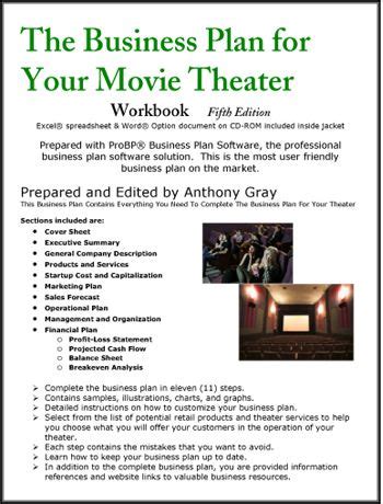 Movie Theater Business Plan