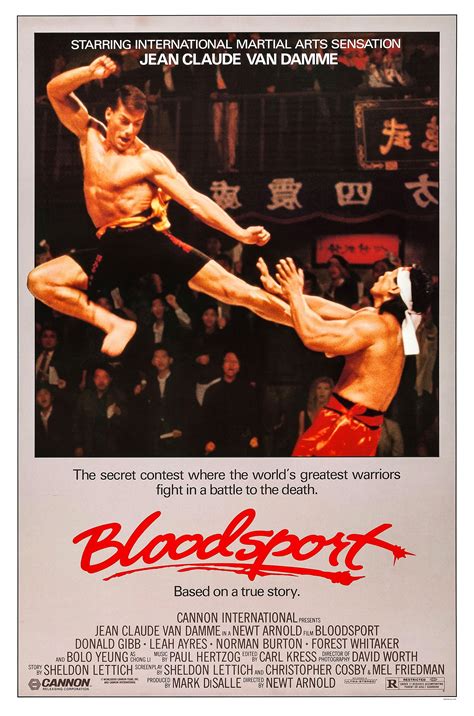 Movie bloodsport. Both. Lionheart is even better. "Not Demack"..."Neither is this..RRAAAHHHH....for you!" Bloodsports in my top 3 movies of all time. It's got too many classic scenes in it. Bloodsport. The only thing that would have made it better was if Forrest Whitaker would have played Ghostdog in that movie too. Citizen Kane. 