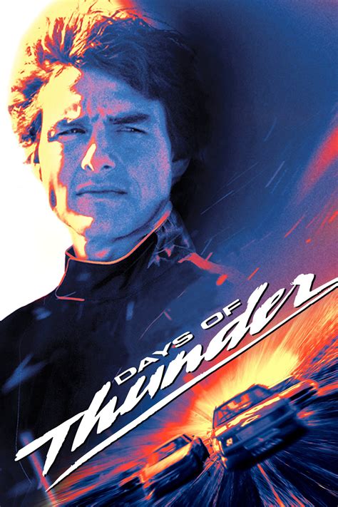 Movie days of thunder. Released June 27th, 1990, 'Days of Thunder' stars Tom Cruise, Robert Duvall, Nicole Kidman, Randy Quaid The PG-13 movie has a runtime of about 1 hr 47 min, and received a user score of 64 (out of ... 