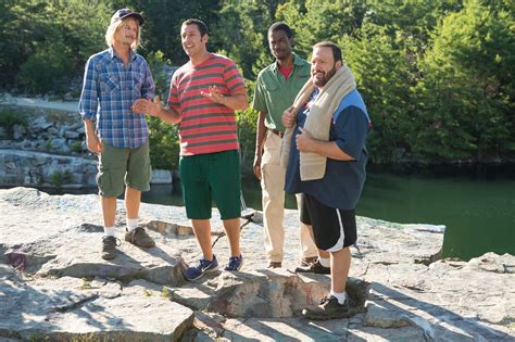 Movie grown ups. Lenny Feder (Adam Sandler) moves his family back to his hometown to be with his friends, but he finds -- what with old bullies, new bullies, party crashers and more -- that he hasn't left the ... 