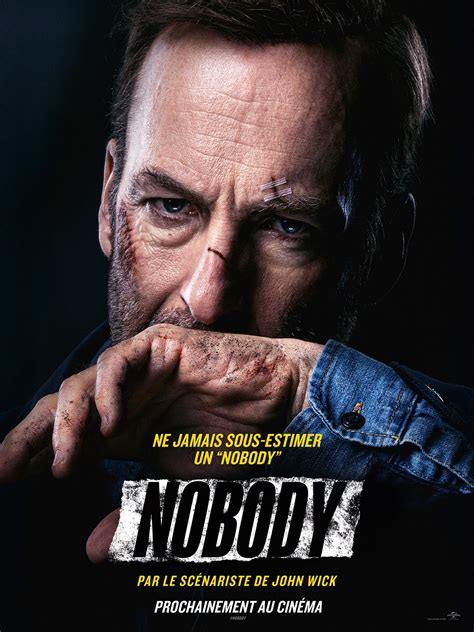 Movie nobody. Now on HBO Max after a theatrical run in early 2021, Nobody is a wiseass action movie starring Bob Odenkirk, the longtime funnyman character actor (and comedy writer, don’t forget) who broke big ... 
