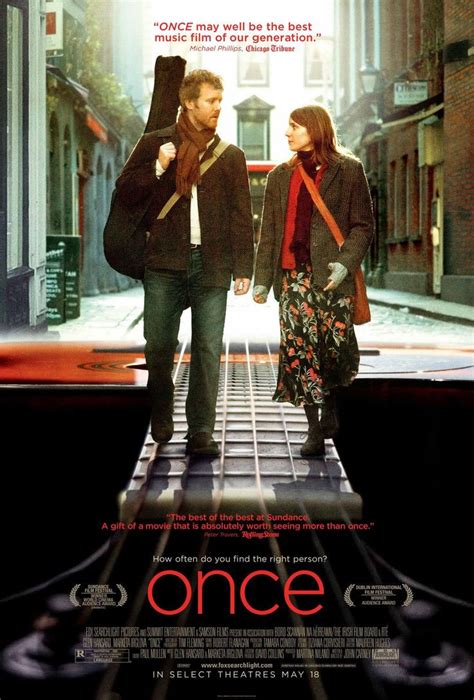 Movie once. Jan 24, 2023 ... 'Once' Used Heartfelt Simplicity to Reinvent the Movie Musical Genre ... John Carney's 2007 romantic drama Once is not your usual movie musical ..... 