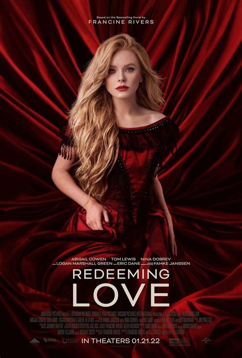 Movie redeeming love. "Redeeming Love" is a story about power and — as you can probably guess — redemption and love. The movie, based on the 1850s-set book by Francine Rivers, is anything but straightforward. 