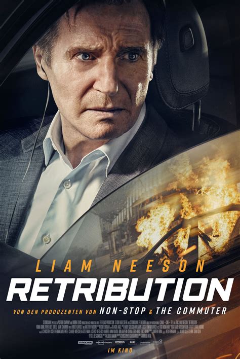 Movie retribution. Neeson's latest thriller, Retribution, puts him into a Speed-esque setting. The story follows Matt Turner (Neeson), a high-ranking bank executive In Vienna. Our story starts with Matt receiving a ... 