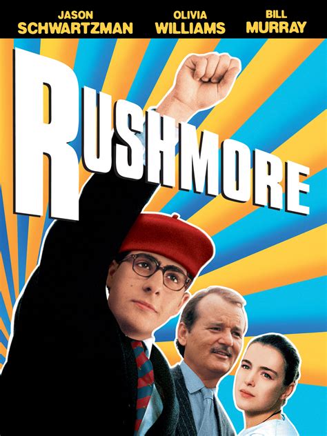 RUSHMORE is the story of a gifted, rebellious teenager named Max Fischer (Jason Schwartzman), a 10th grader at elite Rushmore Academy. Editor of the school n.... 