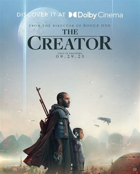 Movie the creator. Sci-fi action movie starring John David Washington opens exclusively in theaters on Friday, September 29 ... Full Movie Details.. Amidst a future war between the human race and the forces of artificial intelligence, Joshua, a hardened ex-special forces agent grieving the disappearance of his wife, is recruited to hunt down and kill the Creator, the elusive … 