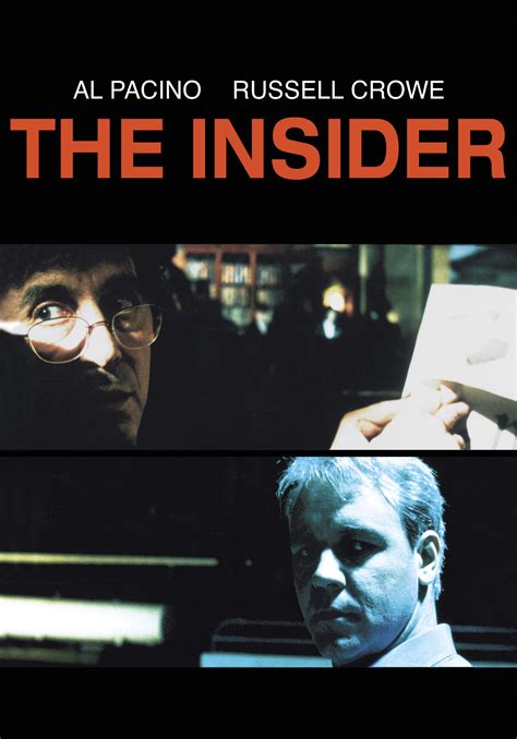 Movie the insider. Based on a true story, The Insider chronicles the personal and professional trials of Jeffrey Wigand, a top scientist and tobacco industry insider possessing knowledge that, if made public, would devastate “big tobacco.”. He’s a family man with a wife and two young girls. 