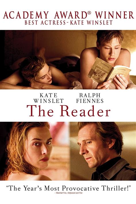 Movie the reader. The story of Michael Berg a German lawyer who as a teenager in the late 1950s had an affair with an older woman Hanna who then disappeared only to resurface years later as one of the … 