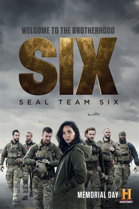 Movie with six. SIX follows members of Navy SEAL Team Six, modern American warriors whose mission to eliminate a Taliban leader in Afghanistan goes awry when they uncover a U.S. citizen working with the terrorists. Inspired by real missions, the series authentically … 