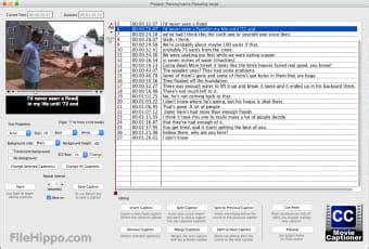 MovieCaptioner for Windows