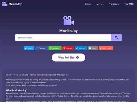 Conclusion: In conclusion, Moviesjoy offers a wide selection of movies and TV shows but raises concerns about safety and legality. While the platform provides a convenient way to access entertainment content, users should be aware of the risks associated with free streaming sites. It is advisable to use Moviesjoy with caution and …. 