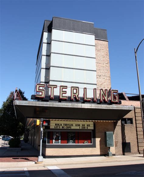 Find movie showtimes and buy movie tickets for Sterling Theater on Atom Tickets! Get tickets and skip the lines with a few clicks. ... 402 Locust Street, Sterling, IL view on google maps. Find Movies & Showtimes for. Today . Select Date . Today ; Friday, September 29 ; Saturday, September 30 ; Sunday, October 1 ;