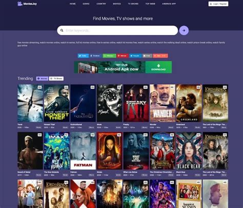 Movies joyplus. 1. Crackle is the best MoviesJoy alternative for watching Hollywood movies for free-uncut and unedited. It has titles from all genres, including action, horror, sci-fi, … 