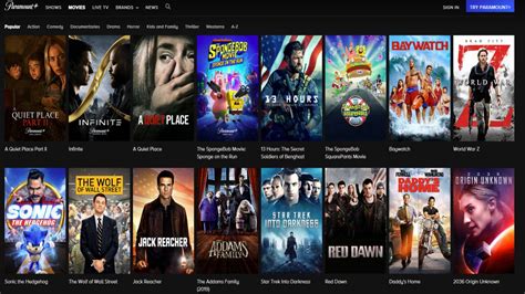 Movies to watch on paramount plus. Streaming services have revolutionized the way we consume entertainment, offering a vast array of movies, TV shows, and exclusive content at our fingertips. One such platform that ... 