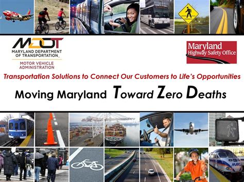 Moving Maryland Toward Zero Deaths