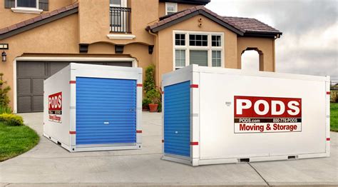 Moving and storage containers. Moving can be a stressful and daunting task, but with the availability of portable storage containers, also known as pods, the process has become much more convenient. These pods o... 